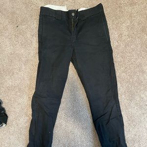 Dickies Slim Skinny Pants in Black